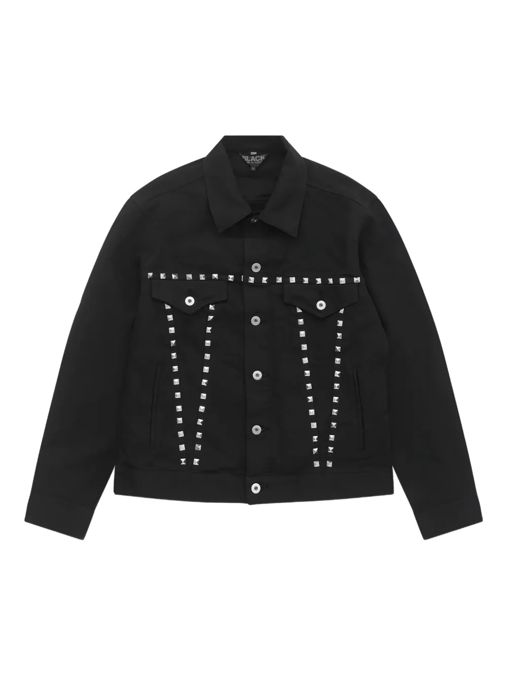 Black Comme Des Garçons studded jacket - ブラック Black Comme Des Garçons studded jacket - ブラック