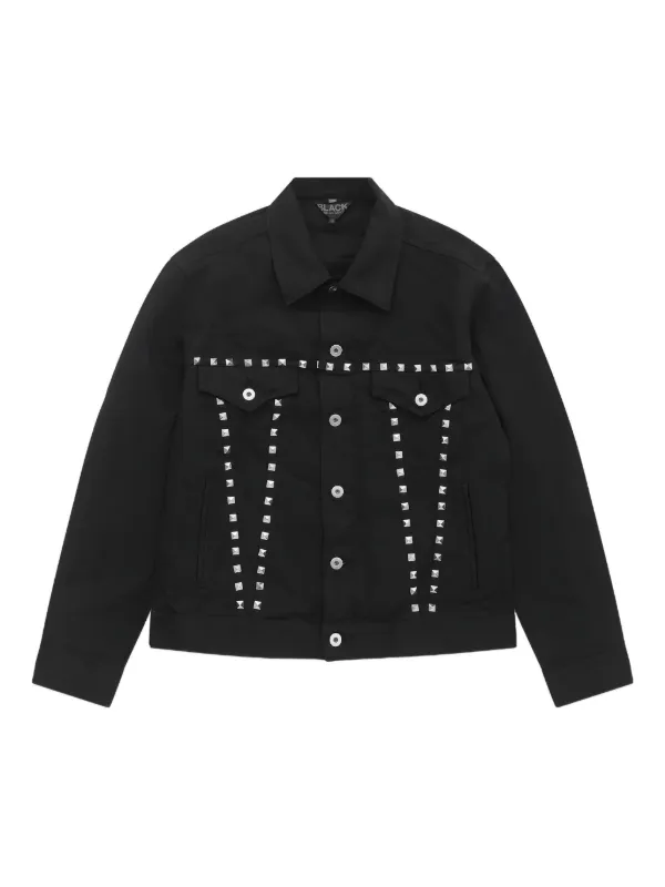BLACK COMME des GARCONS 25aw スタッズジャケット Black Comme Des Garçons スタッズ ジャケット | ブラック | FARFETCH JP