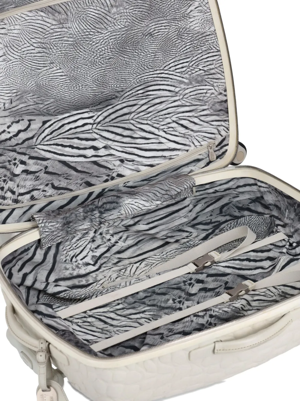 Alexander McQueen Pre-Owned x Samsonite Rare four-wheel Suitcase