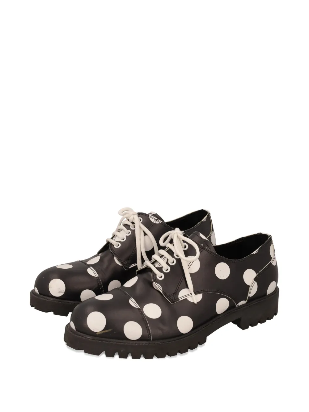 Moschino Pre-Owned polka-dot-print derby shoes | Image 2