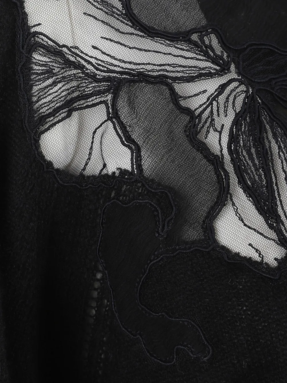 Ermanno Scervino Top met kant Zwart