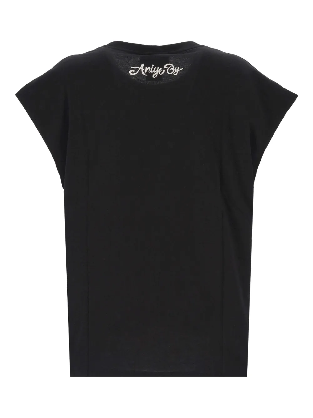 Aniye By Embellished Graphic-print T-shirt In Black