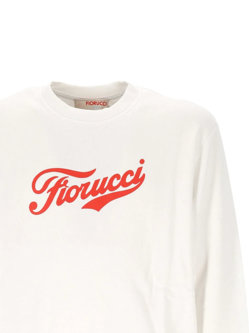 Fiorucci Logo-print Sweatshirt In White