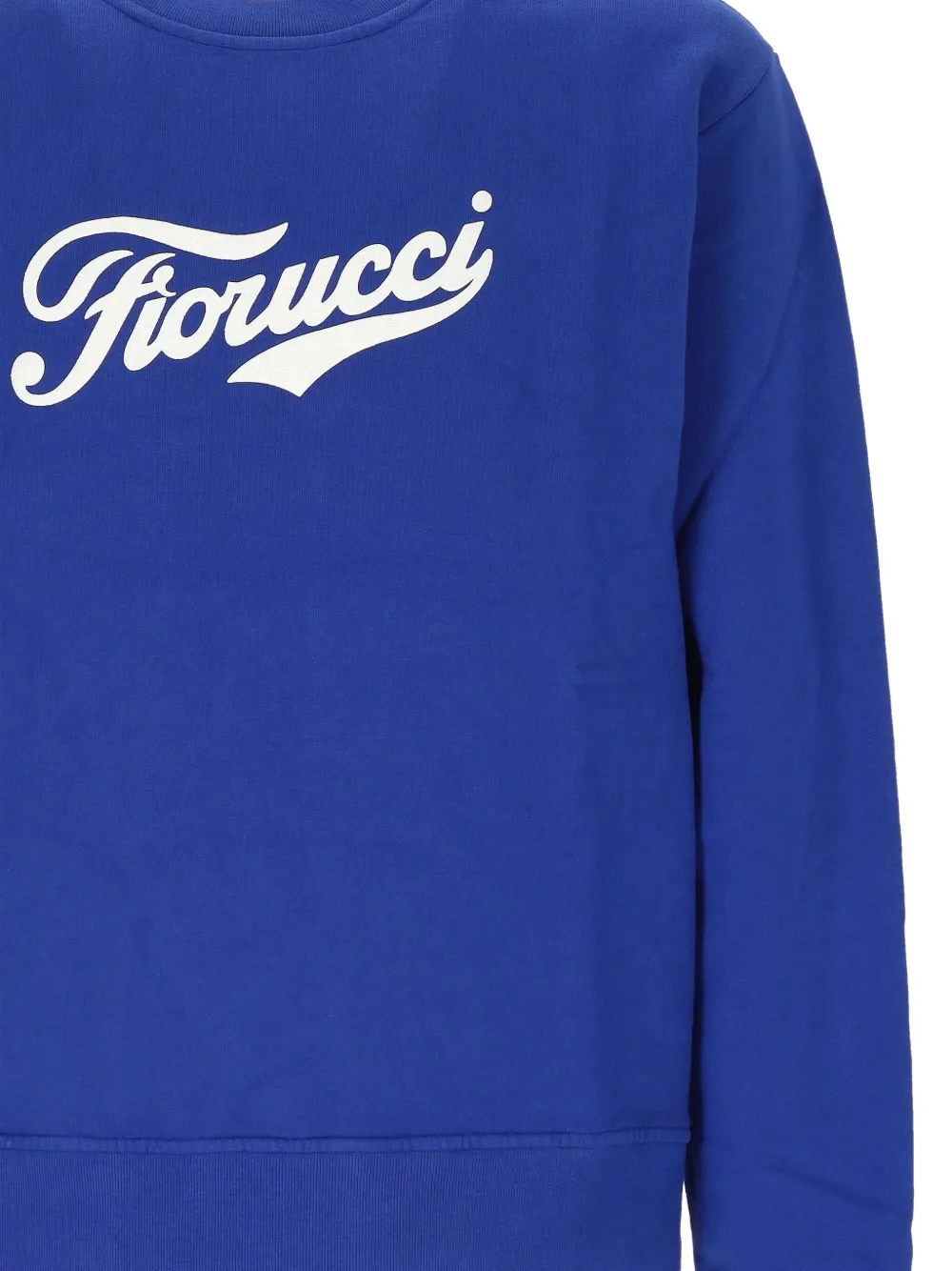 Fiorucci Logo-print Sweatshirt In Blue