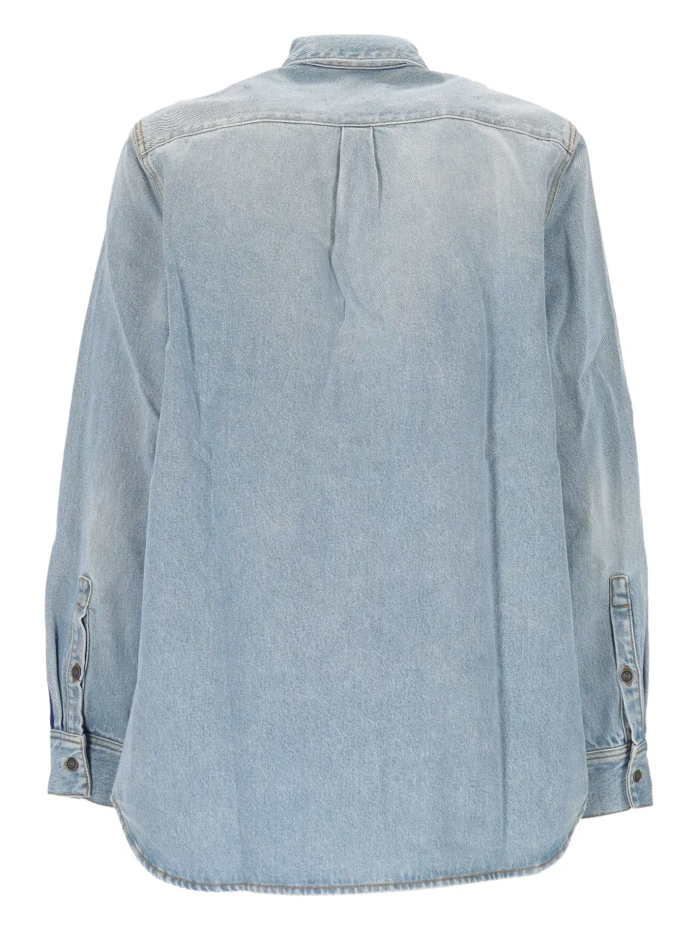 Fiorucci Stripe Pocket Shirt In Blue