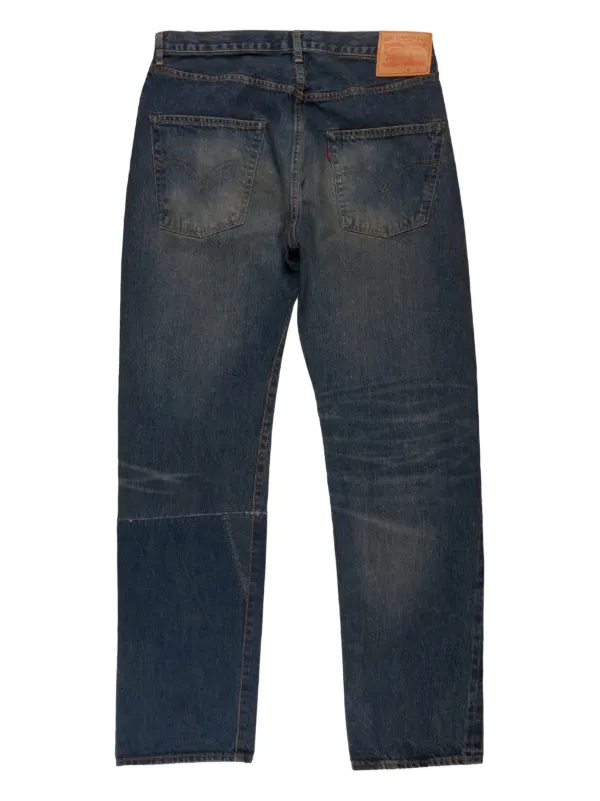 Junya Watanabe MAN パッチワーク ジーンズ | ブルー | FARFETCH JP