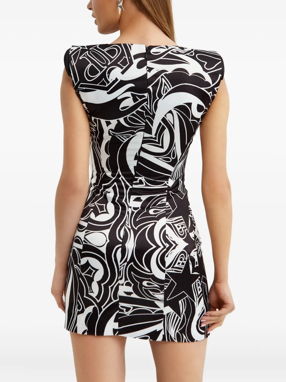 Philipp Plein Duchess mini-jurk Zwart