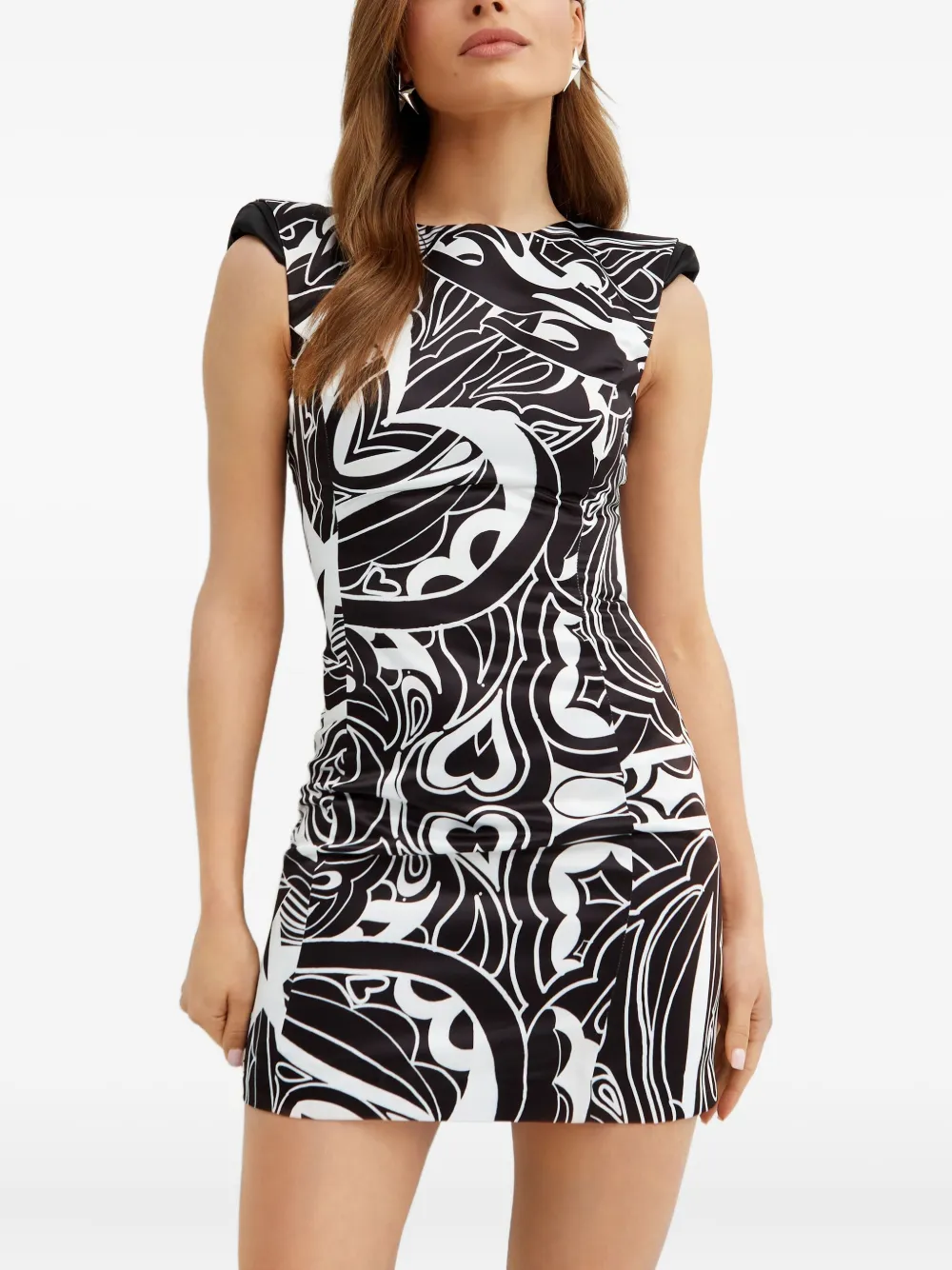 Philipp Plein Duchesse mini dress - Nero