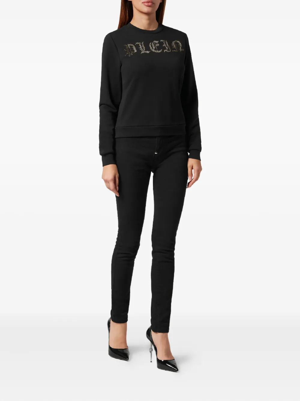 Philipp Plein crystal-embellished sweatshirt | Sweaters | Image 2