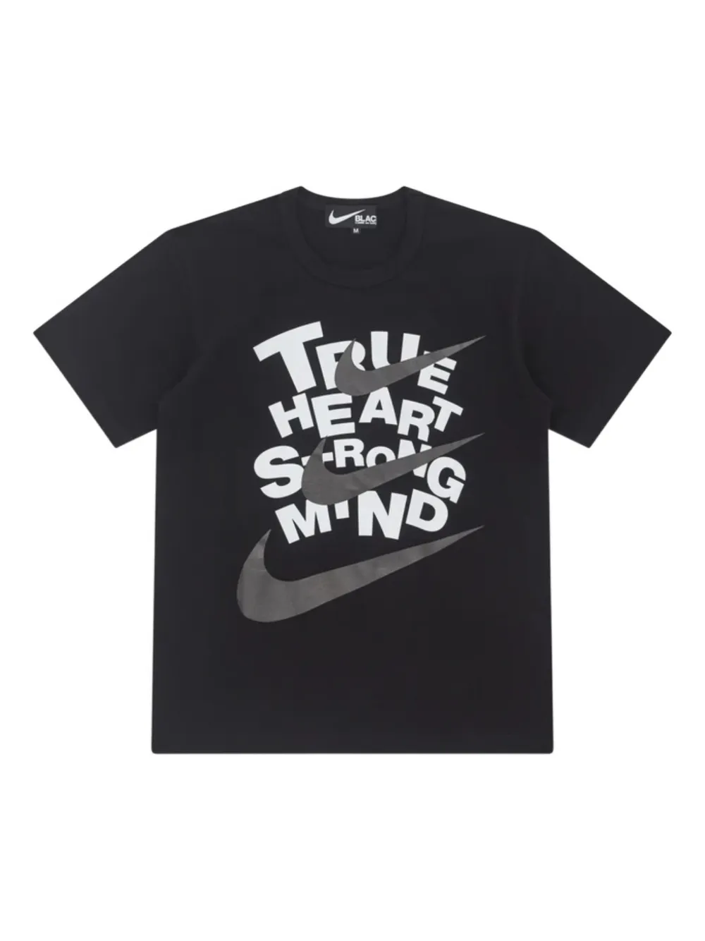 Nike x Comme des Garçons graphic-print T-shirt – Black