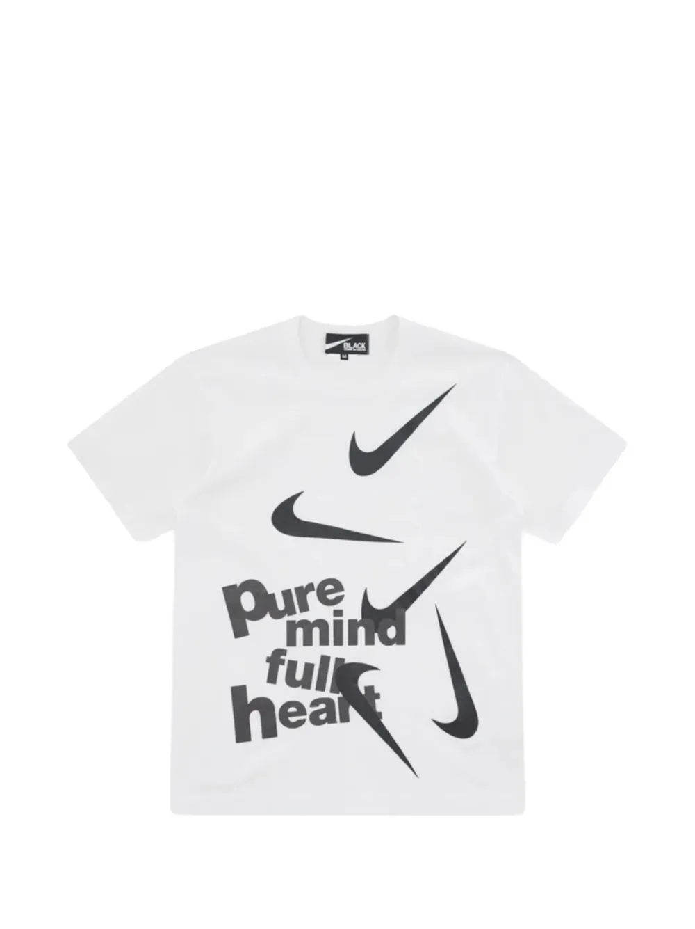 Nike x Comme des Garçons T-shirt con grafica - Bianco
