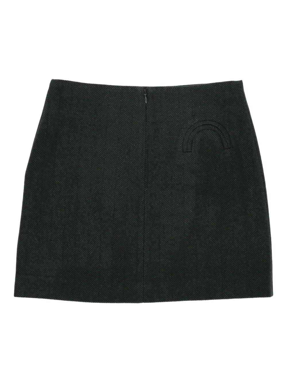 Blazé Milano ¨virgin wool skirt - Groen