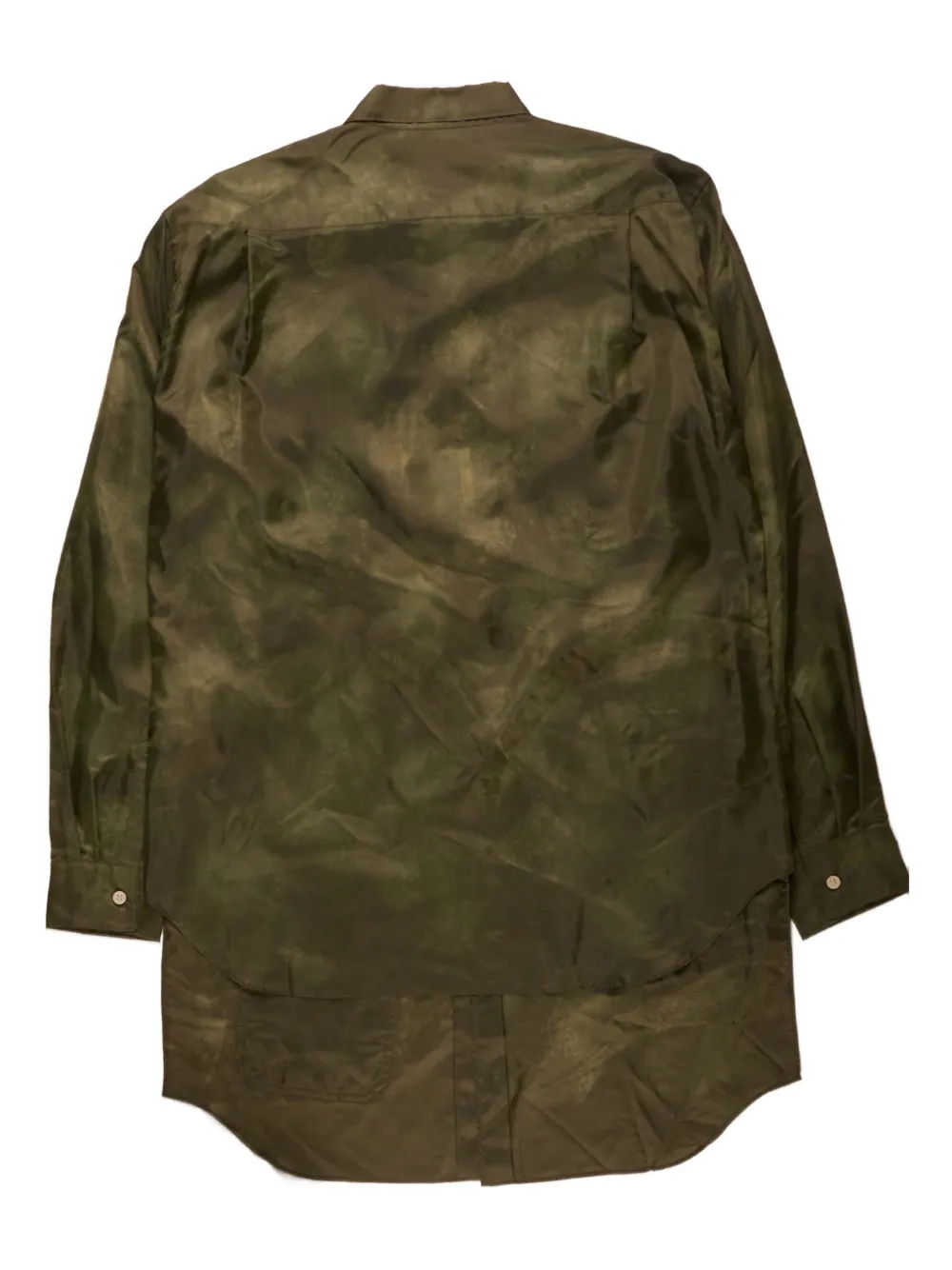 Comme des Garçons Homme Plus pocket shirt - Groen