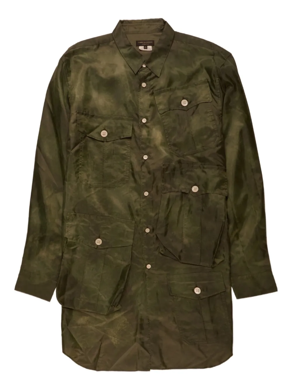 Comme des Garçons Homme Plus pocket shirt - Verde