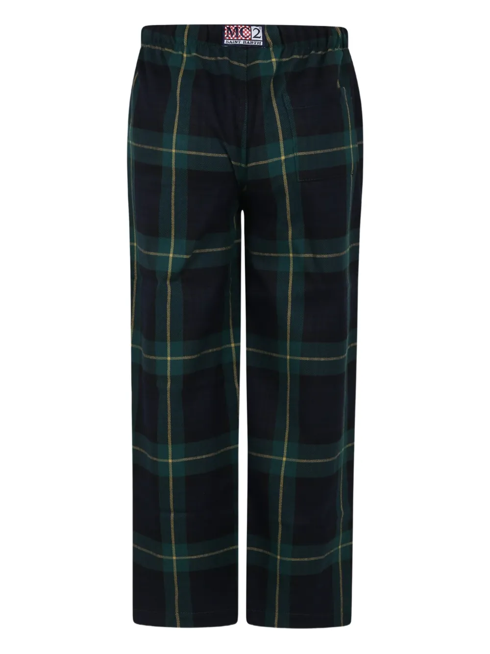 MC2 Saint Barth Kids Hypnos tartan-check trousers | Teen Casual Trousers | Image 2