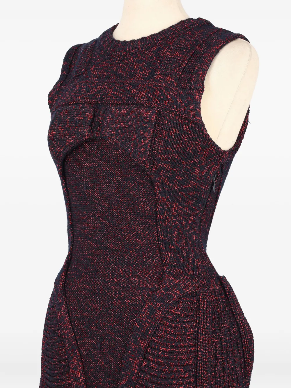 Christian Dior Pre-Owned sleeveless midi dress - Rood