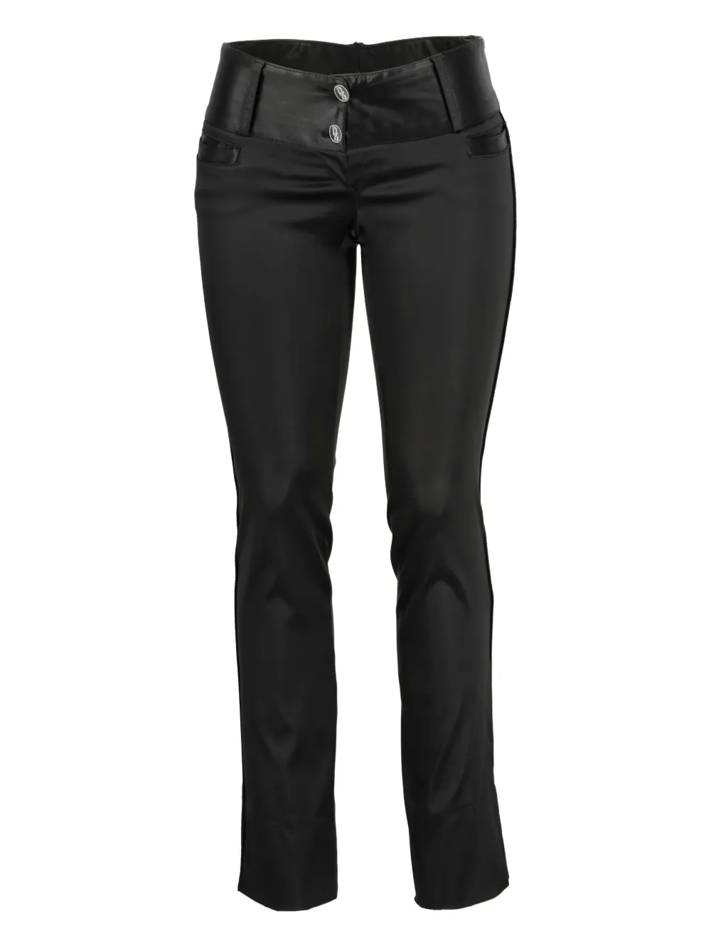 Dolce & Gabbana Pre-Owned two-buttoned trousers | Black | Image 1