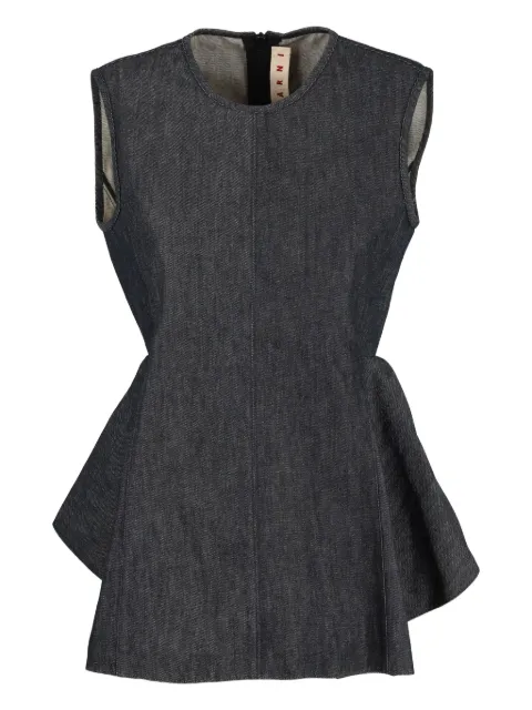 Marni top de mezclilla
