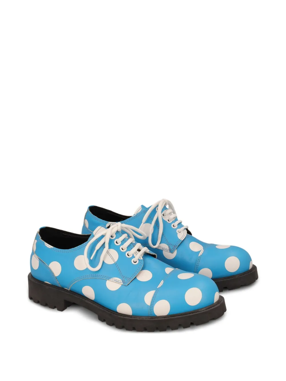 Moschino Pre-Owned polka-dot-print derby shoes | Image 2
