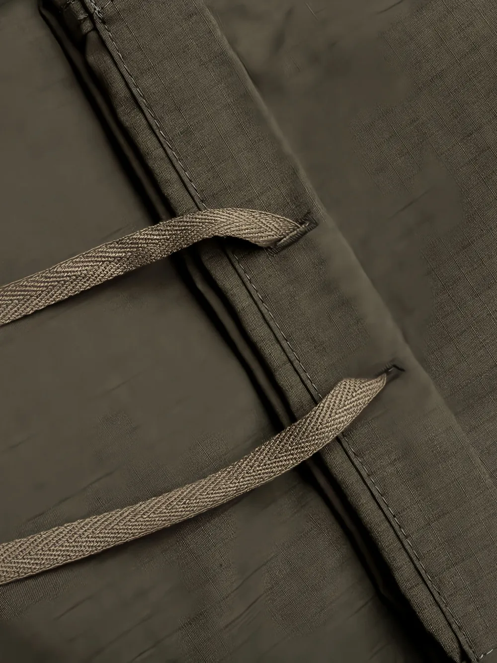 sacai Ripstop broek met ceintuur Groen