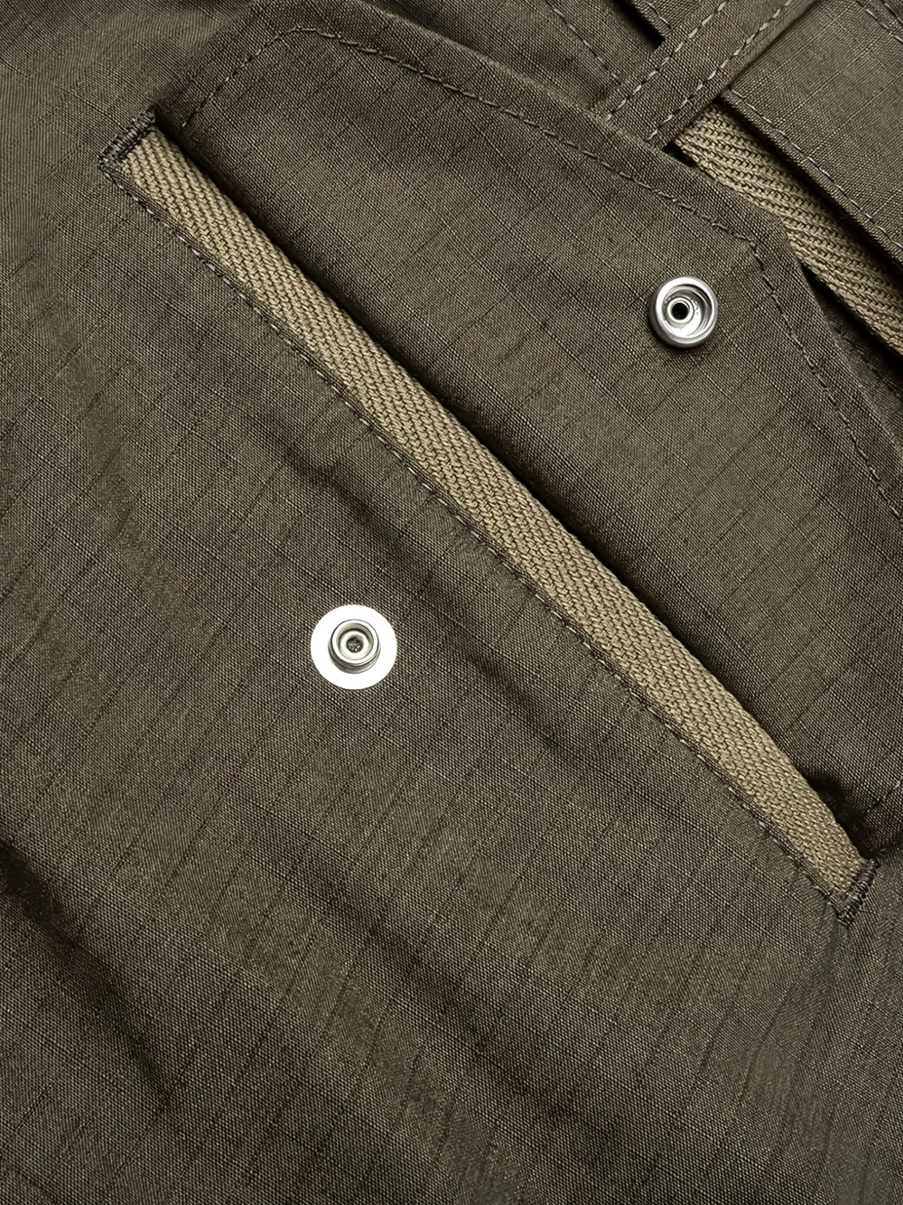 sacai Ripstop broek met ceintuur Groen