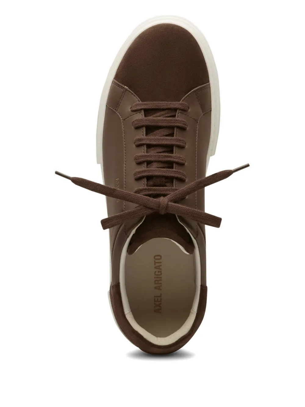 Axel Arigato Atlas Suede-panel Sneakers In Brown