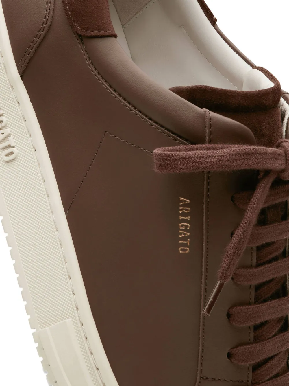 Axel Arigato Atlas Suede-panel Sneakers In Brown
