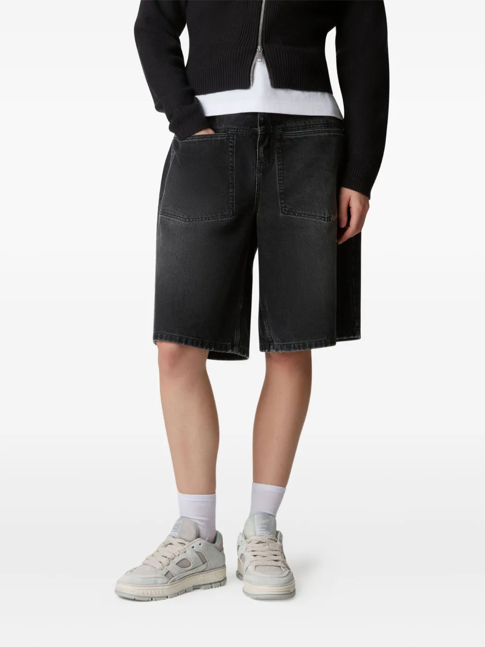 Axel Arigato Area Lo leren sneakers Grijs