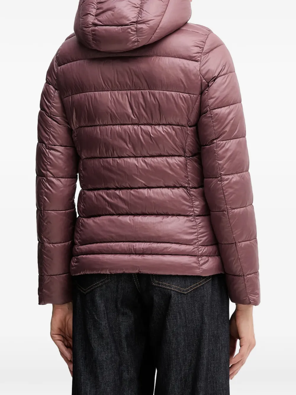  Blauer Hooded Quilted Jacket - Purple 