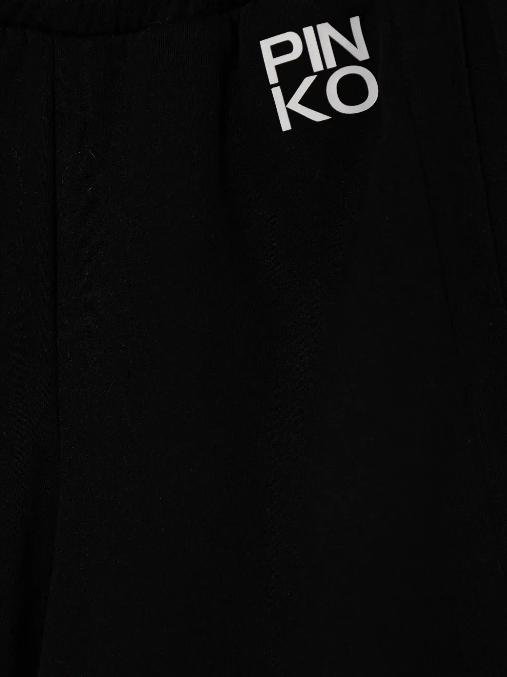 Pinko Kids Broek met geborduurd logo Zwart