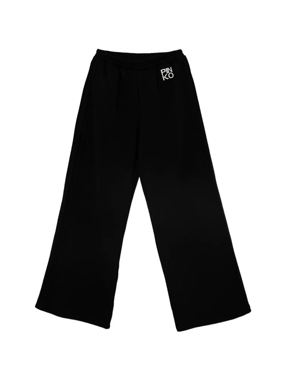 Pinko Kids Pantaloni con logo - Nero