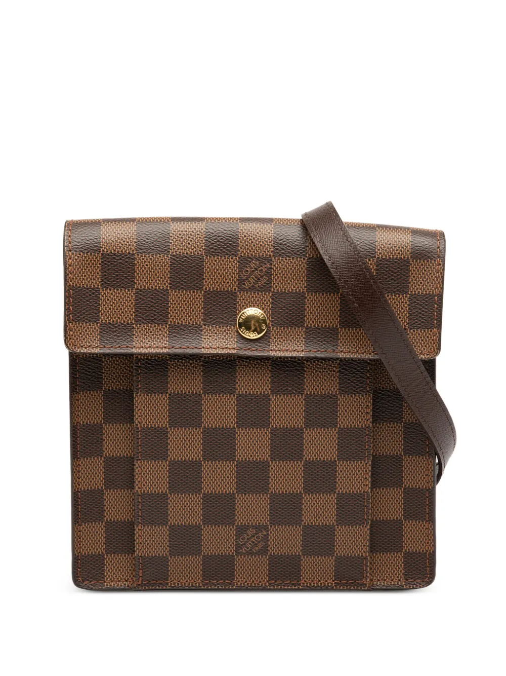Louis Vuitton Pre-Owned 2000 ダミエ エベヌ ピムリコ ショルダーバッグ - ブラウン Louis Vuitton Pre-Owned 2000 ダミエ エベヌ ピムリコ ショルダーバッグ - ブラウン