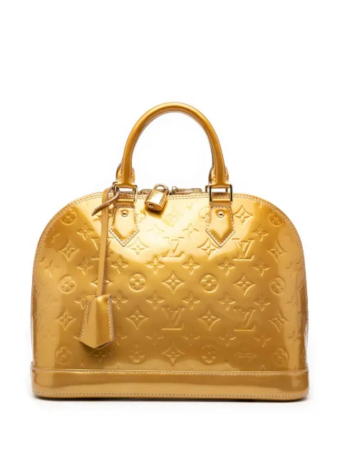 Louis Vuitton Pre-Owned bolsa de mano Vernis Alma PM con monograma 2012