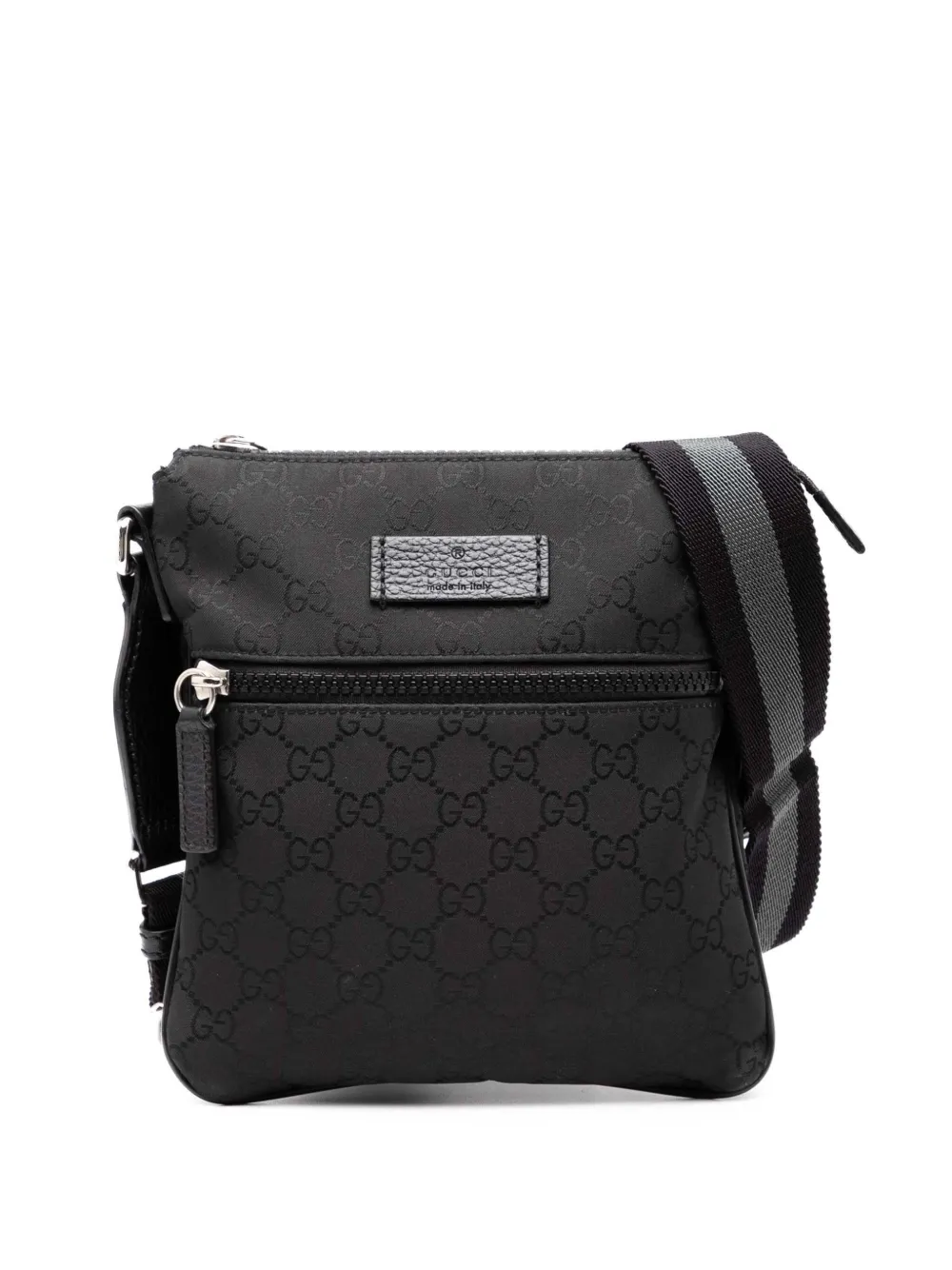 Gucci Pre-Owned 2000-2015 GG Nylon Web crossbody bag | Black | Image 1