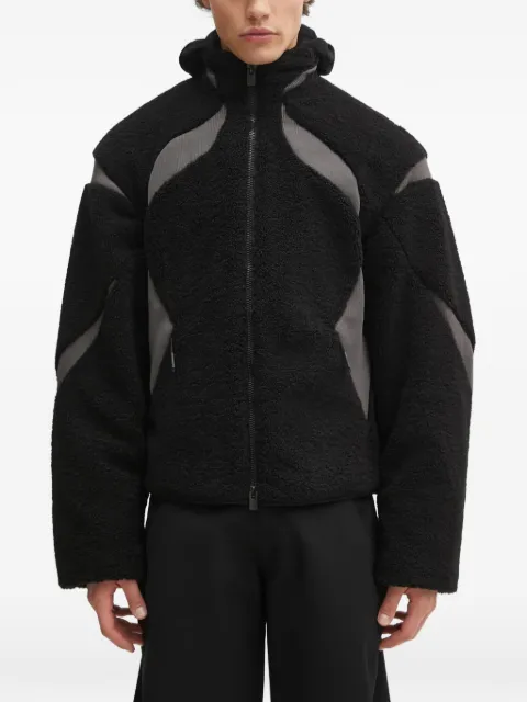 HELIOT EMIL hooded panelled jacket