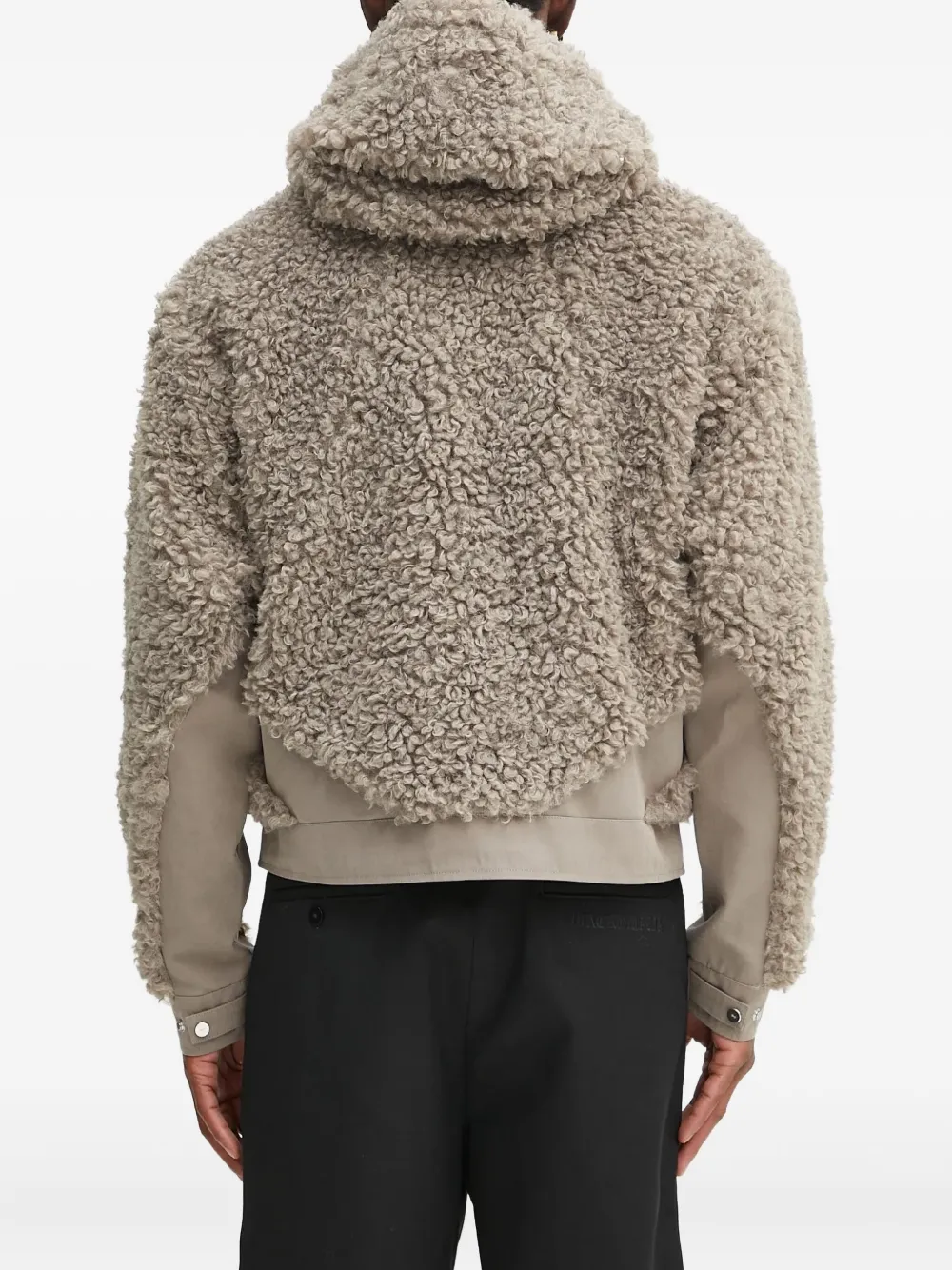 Heliot Emil Hooded Zipped Jacket In Neutral