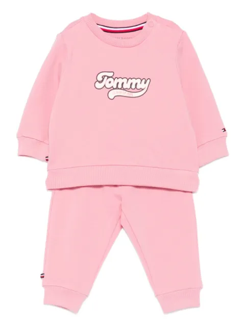 Tommy Hilfiger Junior logo-detail tracksuit set