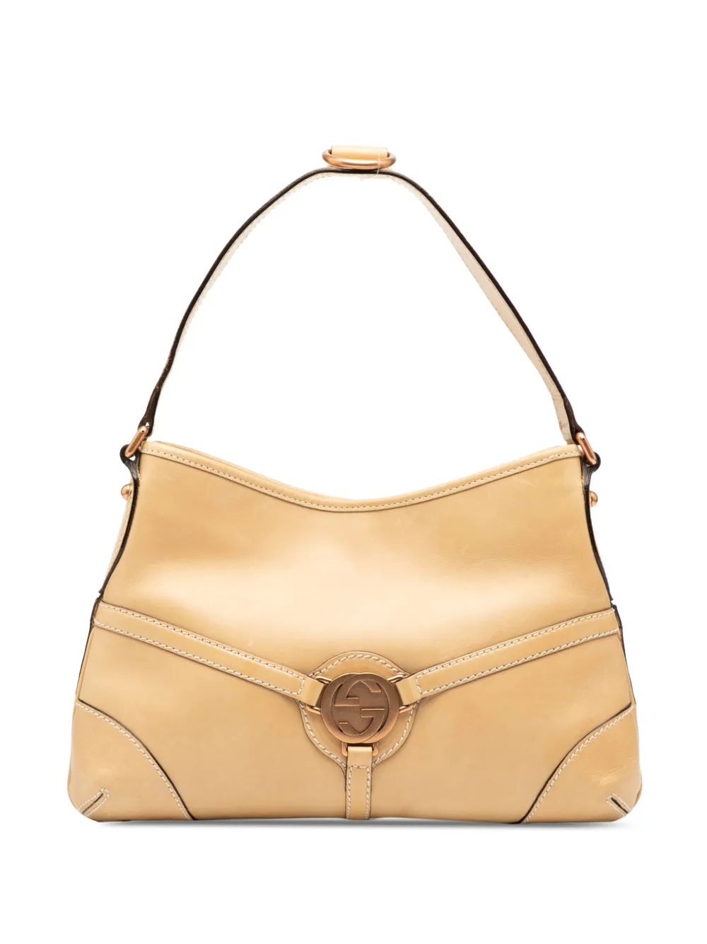 Gucci Pre-Owned 2000-2015 レザー Reins ショルダーバッグ - ブラウン Gucci Pre-Owned 2000-2015 レザー Reins ショルダーバッグ - ブラウン