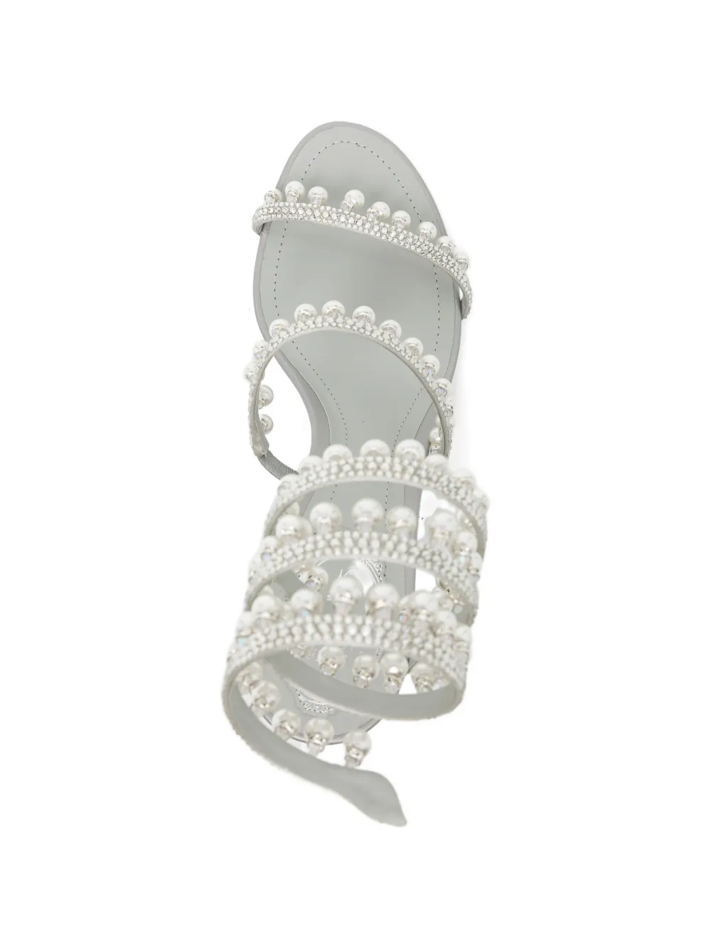 René Caovilla 80mm Cleo sandals Grijs