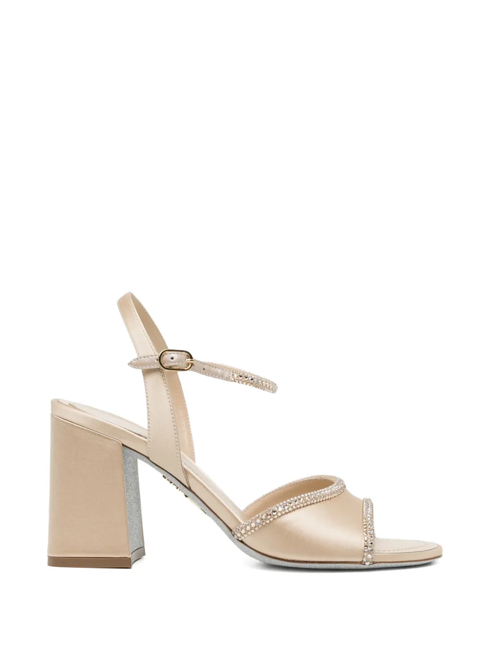 René Caovilla 80mm Margherita sandals Beige