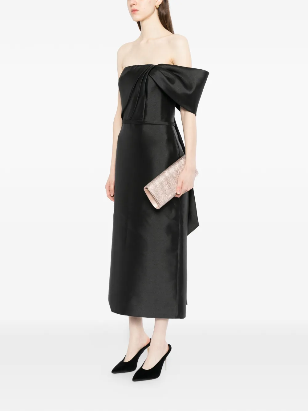 René Caovilla Zafira clutch Beige