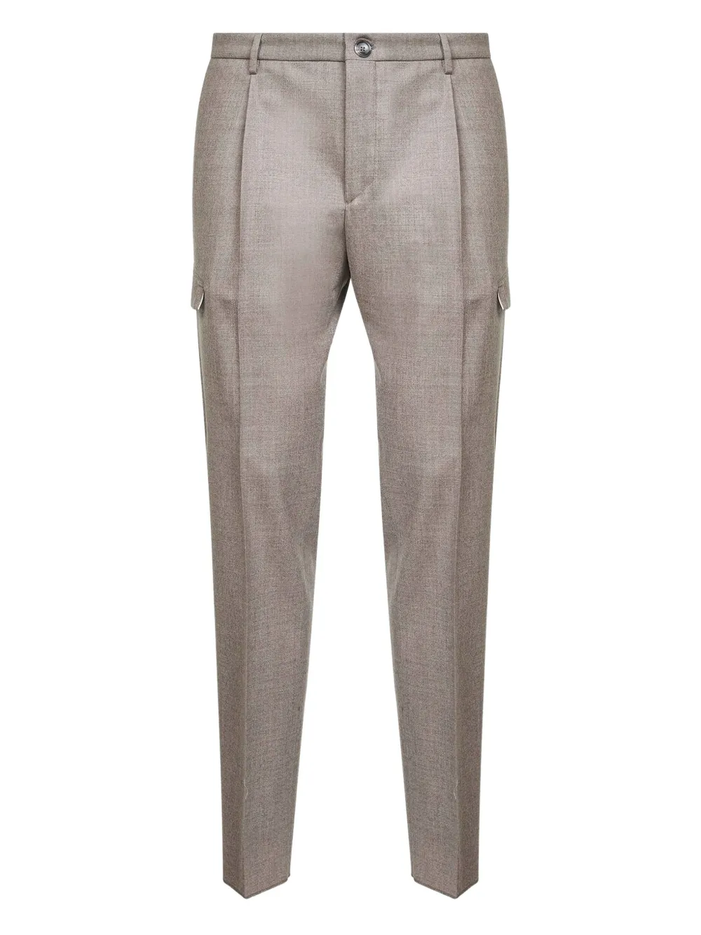 Tagliatore Broek met geplooide klepzak | Beige | Image 1