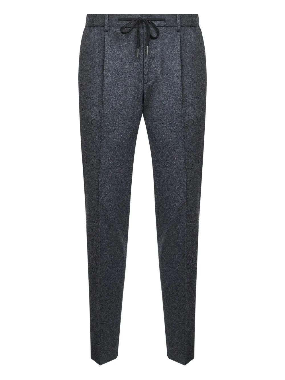 Tagliatore drawstring pleat trousers | Grey | Image 1
