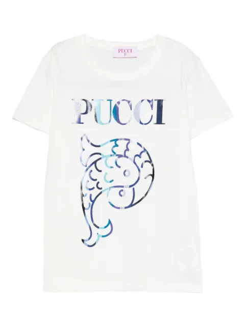 PUCCI Junior camiseta con logo