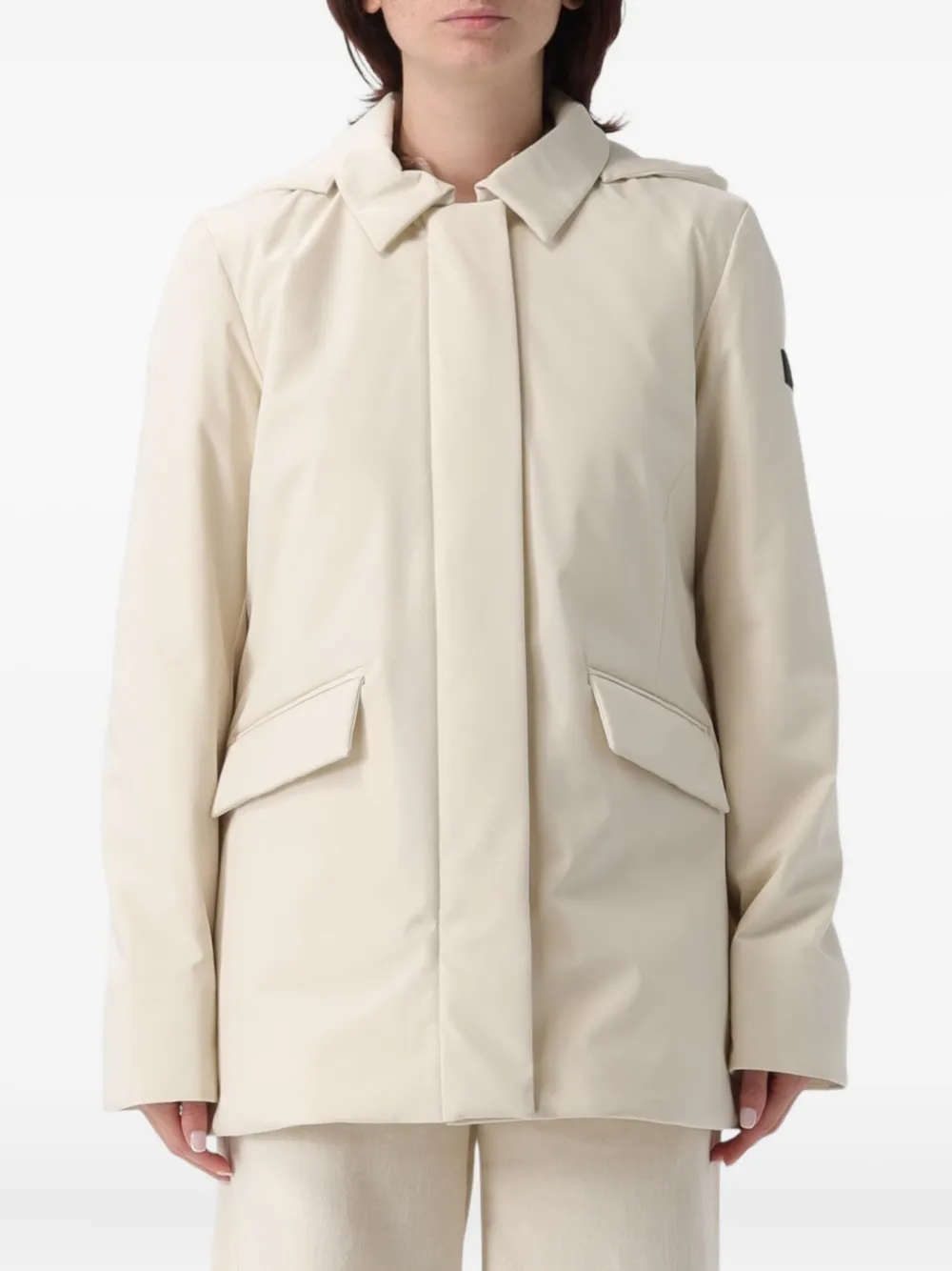 Peuterey Auctor TA 02 hooded pocket parka coat - ニュートラル Peuterey Auctor TA 02 hooded pocket parka coat - ニュートラル