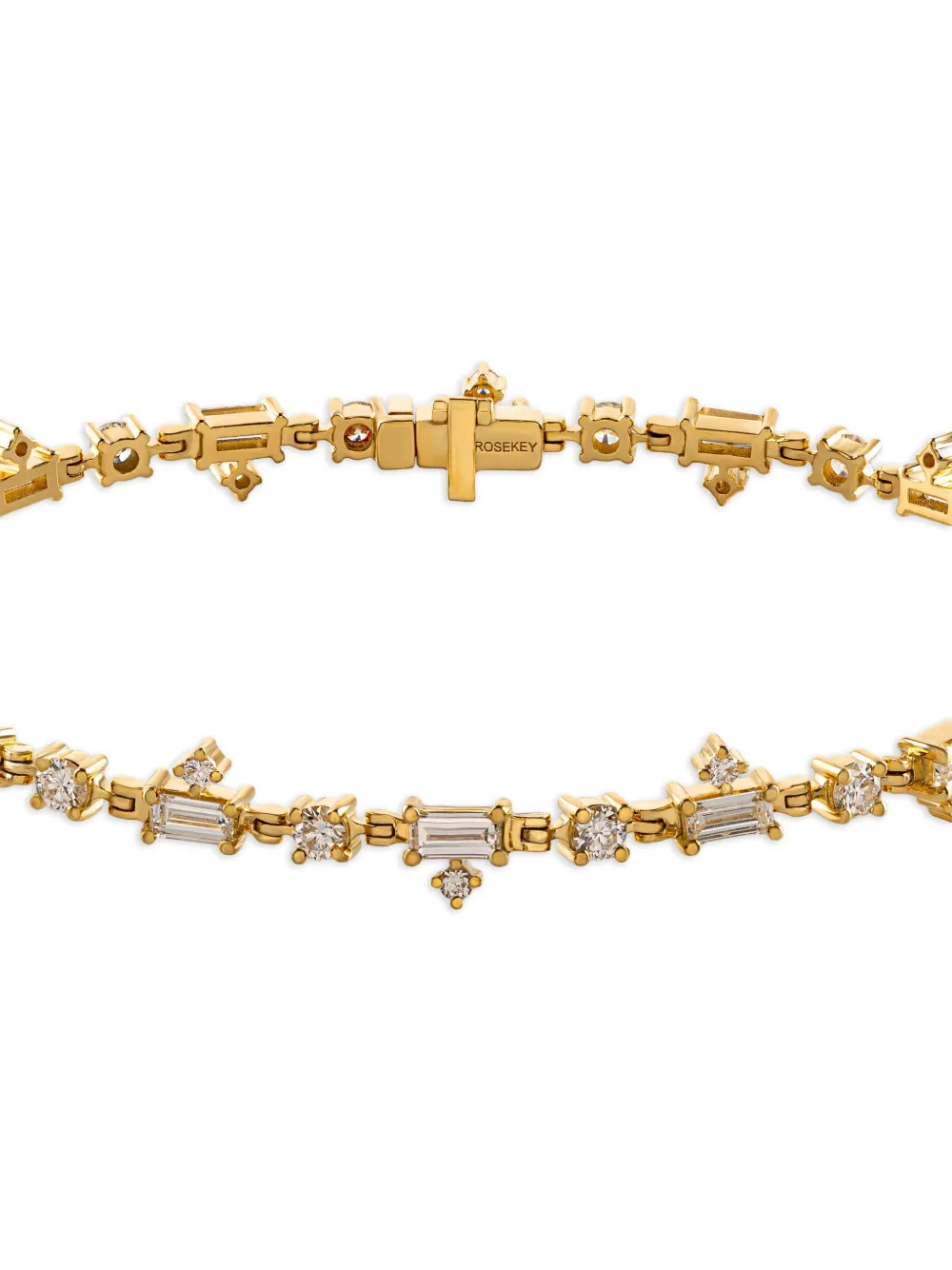  Rosekey 18k Yellow Gold Fizz At The First Sight Diamond Bracelet 