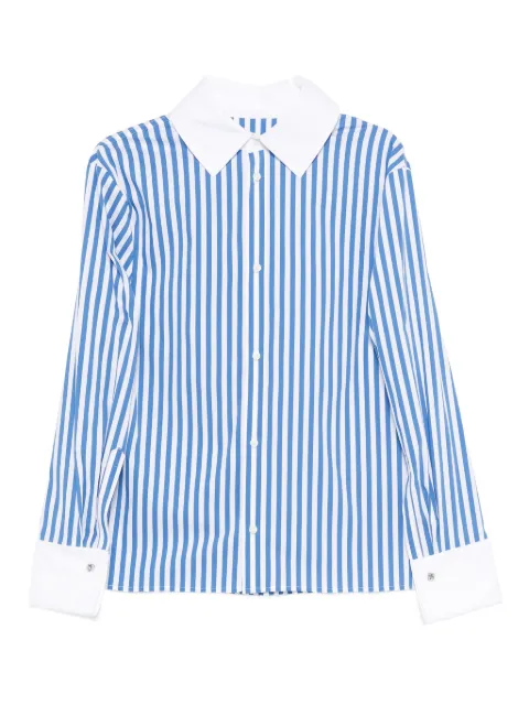 Zomer Miris triped collared shirt