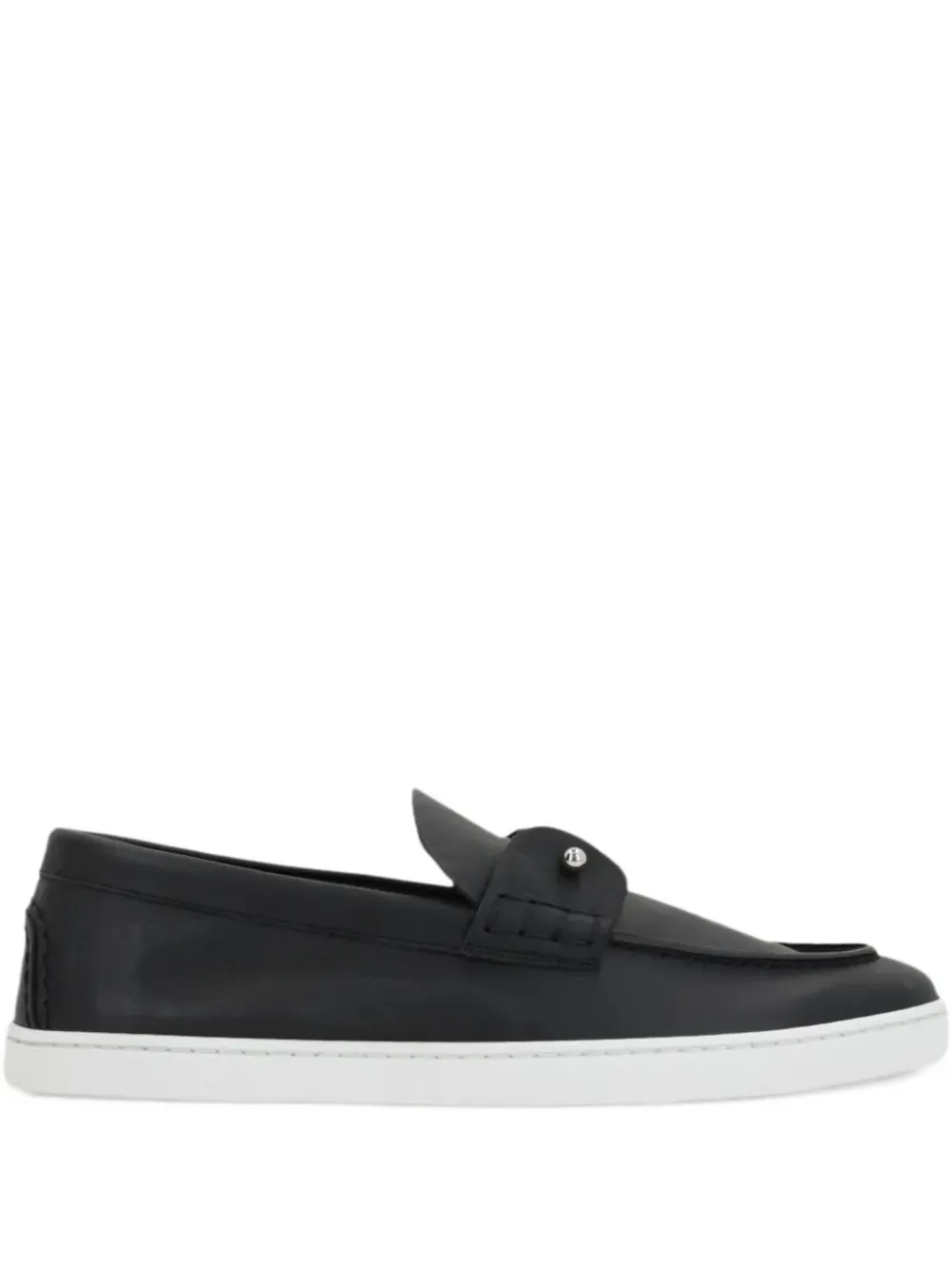Christian Louboutin Chambeliboat appliqué loafers | Black | Image 1