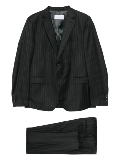Ferragamo striped single-breasted suit