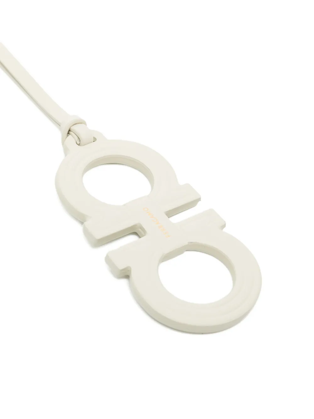 Ferragamo Gancini dubbele tassenbedel Beige